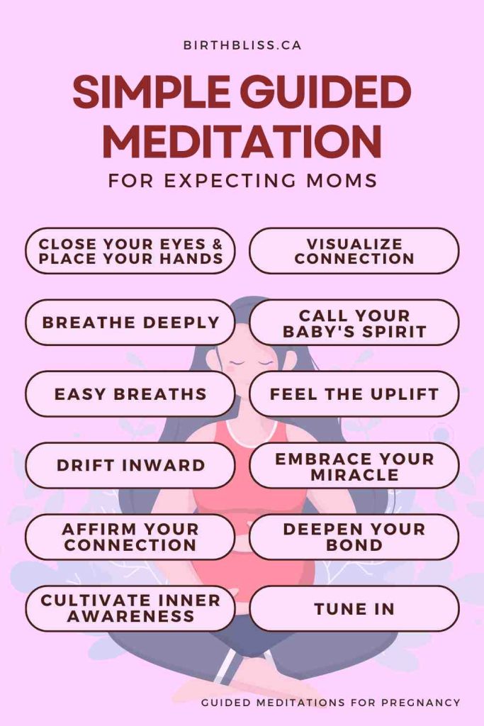 A Simple Guided Meditation for Expecting Moms- Birth Bliss